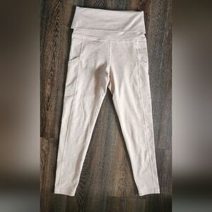 Aerie OFFLINE Beige Leggings Small